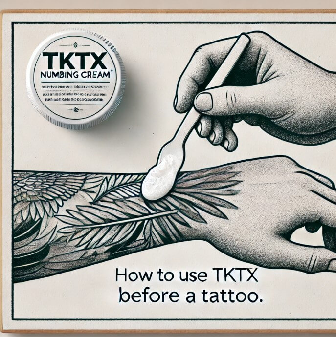 How to Use TKTX Before a Tattoo