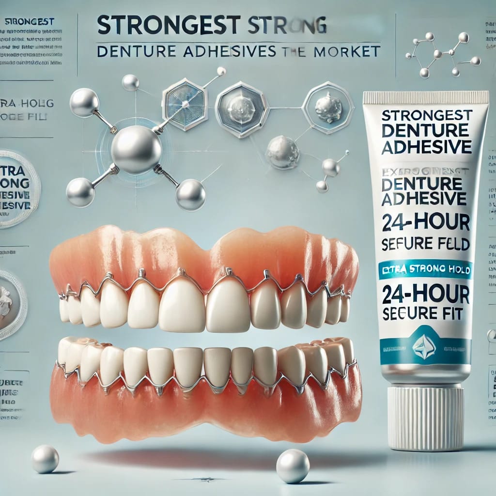 What is the Strongest Denture Adhesive on the Market